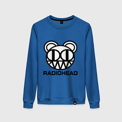 Женский свитшот Radiohead logo bear