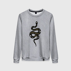 Свитшот хлопковый женский Taylor Swift: I did something bad, цвет: меланж