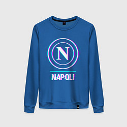 Женский свитшот Napoli FC в стиле glitch