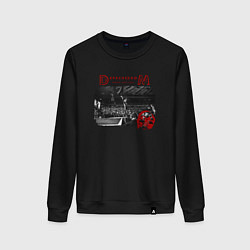 Свитшот хлопковый женский Depeche Mode - Live memento mori, цвет: черный