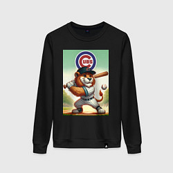Женский свитшот Lion - batter Chicago cubs