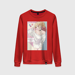 Свитшот хлопковый женский Марин Китагава косплей, цвет: красный