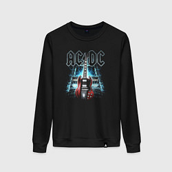 Женский свитшот AC DC Guitar