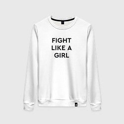 Женский свитшот Fight like a girl