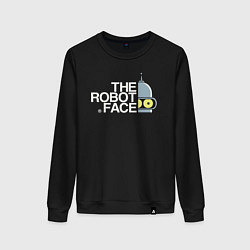 Свитшот хлопковый женский Bander brand, цвет: черный