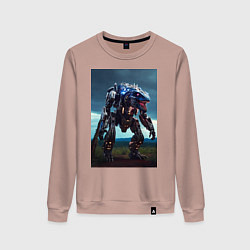 Женский свитшот Робот в стиле Horizon