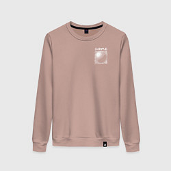 Женский свитшот Sample toblerone tower