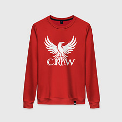 Женский свитшот Ворона в полёте