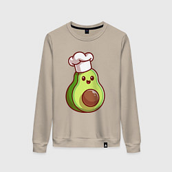 Женский свитшот Повар авокадо