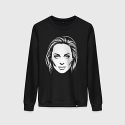 Женский свитшот Анджелина Джоли лицо
