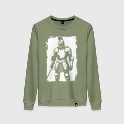 Женский свитшот Рыцарь с мечом