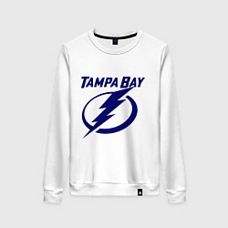 Свитшот хлопковый женский HC Tampa Bay, цвет: белый