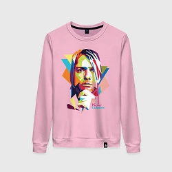 Женский свитшот Kurt Cobain: Colors