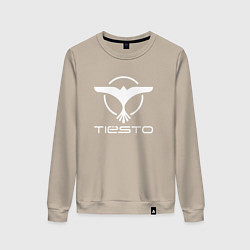 Свитшот хлопковый женский Tiesto, цвет: миндальный