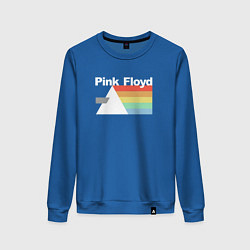 Свитшот хлопковый женский Pink Floyd, цвет: синий