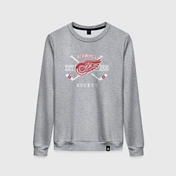 Женский свитшот Detroit Red Wings: Est.1926