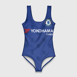 Купальник-боди 3D женский Chelsea FC: Yokohama, цвет: 3D-принт