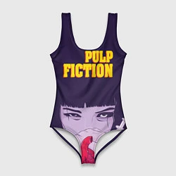 Купальник-боди 3D женский Pulp Fiction: Dope Heart, цвет: 3D-принт