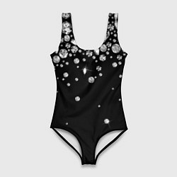 Женский купальник-боди Бриллиантовый дождь