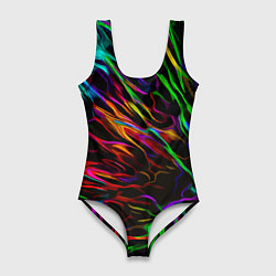 Женский купальник-боди Neon pattern Vanguard