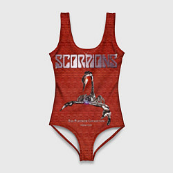 Купальник-боди 3D женский The Platinum Collection - Scorpions, цвет: 3D-принт