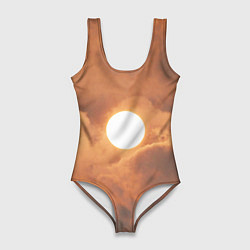 Женский купальник-боди Бронзовое солнце