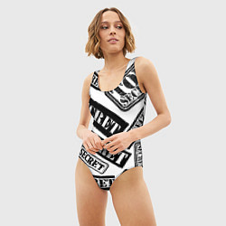 Купальник-боди 3D женский Top secret, цвет: 3D-принт — фото 2