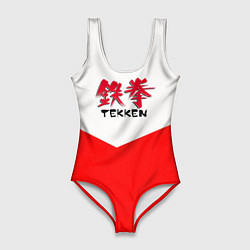 Купальник-боди 3D женский Tekken текстура файтинг япония, цвет: 3D-принт