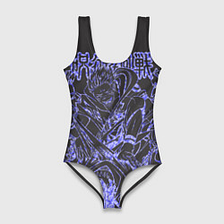 Купальник-боди 3D женский Магическая битва Сукуна молнии, цвет: 3D-принт