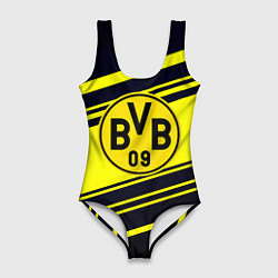 Женский купальник-боди Borussia sport geometry