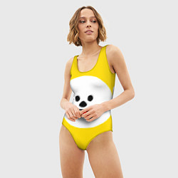 Купальник-боди 3D женский BT21 - Chimmy, цвет: 3D-принт — фото 2