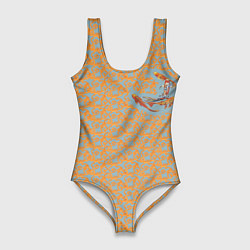 Женский купальник-боди Карпы кои рыба