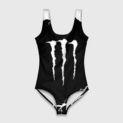 Купальник-боди 3D женский Monster energy storm energy, цвет: 3D-принт