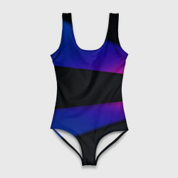 Купальник-боди 3D женский Multicoloured, цвет: 3D-принт