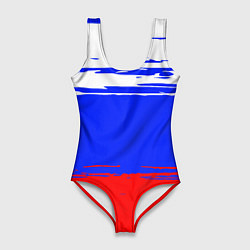 Женский купальник-боди Патриот - флаг