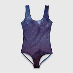 Купальник-боди 3D женский Flawless Space, цвет: 3D-принт