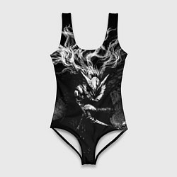 Купальник-боди 3D женский Маления - Elden ring, цвет: 3D-принт