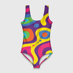 Женский купальник-боди Abstract tac