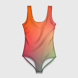 Женский купальник-боди Color multicolored