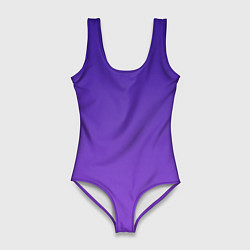 Женский купальник-боди The color is purple
