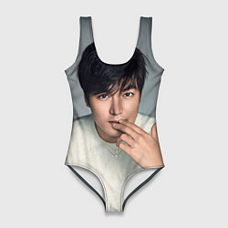 Купальник-боди 3D женский Lee Min Ho, цвет: 3D-принт