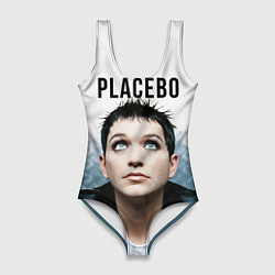 Купальник-боди 3D женский Placebo: Brian Molko, цвет: 3D-принт