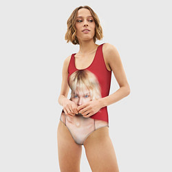 Купальник-боди 3D женский Taylor Swift, цвет: 3D-принт — фото 2