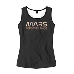 Майка-безрукавка женская Mars, цвет: 3D-черный