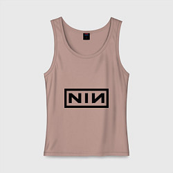 Женская майка Nine inch nails