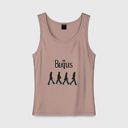 Женская майка The Beatles: Abbey Road