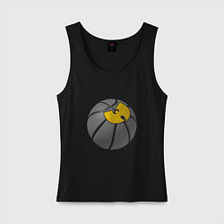 Майка женская хлопок Wu-Tang Basketball, цвет: черный