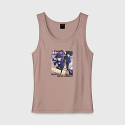 Женская майка Komi Cant Communicate