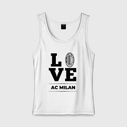 Женская майка AC Milan Love Классика