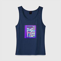 Женская майка Персонаж из COSMONIOUS HIGH - ZANESHA